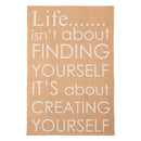 ラグ 130×190 英語 英字 おしゃれ デザイン 派手 インテリア カーペット 絨毯 【納期B】【azm-ttr-126】