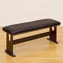 ダイニングベンチ ベンチ 室内用 ダイニング リビング ナチュラル 椅子 木製 家具調 カントリー おしゃれ 北欧 座面 クッション チェアー 合わせやすい 【納期B】【bh04b】