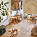 クッションフロア ペット 滑らない 木目 柄 ヘリンボーン 白 ホワイト 東リ クッションフロアシート クッションフロアマット 土足用 防炎 厚手 CFシート P NW 【納期B】【lic-tol-cf-0154】