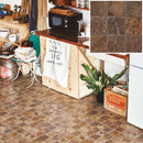 クッションフロア ペット 滑らない 犬 猫 ネコ 土足可 東リ CFシート P NW 石目 テラコッタ 大理石 石畳 タイル柄 コンクリート クッションフロアーシート 黒 白 【納期B】【lic-tol-cf-0097】