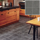 クッションフロア 東リ 石目 柄 CFシート H テラコッタ 大理石 石畳 モザイクタイル柄 チェッカー 白 黒 diy リフォーム フローリング 長尺 塩ビ 北欧 おしゃれ 【納期B】【lic-tol-cf-0052】