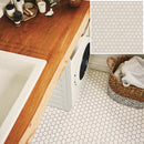 クッションフロア タイル柄 石目 モザイクタイル風 六角形 ハニカム デザイン 東リ CFシート H クッションフロアシート 床 マット 防炎 抗菌 防カビ 防止 DIY 【納期B】【lic-tol-cf-0050】