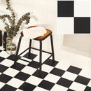 クッションフロア チェッカー 柄 白 黒 ホワイト ブラック 市松 モダン 都会 東リ CFシート H 床 クッションフロアマット 塩ビシート おしゃれ おすすめ CF9675 【納期B】【lic-tol-cf-0111】