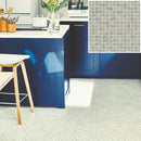 クッションフロア タイル柄 石目 モザイクタイル風 六角形 ハニカム デザイン 東リ CFシート H クッションフロアシート 床 マット 防炎 抗菌 防カビ 防止 DIY 【納期B】【lic-tol-cf-0050】