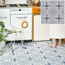 クッションフロア 東リ 石目 柄 CFシート H テラコッタ 大理石 石畳 モザイクタイル柄 チェッカー 白 黒 diy リフォーム フローリング 長尺 塩ビ 北欧 おしゃれ 【納期B】【lic-tol-cf-0052】