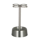 歯ブラシホルダー 歯ブラシ立て 歯ぶらしスタンド ラック おしゃれ ステンレス カビ防止 カビない 4本収納 花型 かわいい かみそり 剃刀 【納期A】【lic-dlt-ch03-h92】