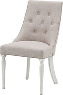 椅子 ダイニングチェア 姫系 おしゃれ プリンセス かわいい チェアー ガーリー 可愛い フェミニン クラシック ヨーロピアン 北欧 ベージュ グレー ピンク 【納期A】【azm-cl-471be】