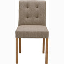 ダイニングチェア 1脚 単品 北欧 おしゃれ 椅子 布地 ファブリック 肘なし 肘掛け無し ベージュ ブラウン 赤 レッド かわいい シンプル 合わせやすい 【納期A】【azm-cl-812c】