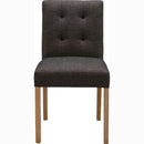 ダイニングチェア 1脚 単品 北欧 おしゃれ 椅子 布地 ファブリック 肘なし 肘掛け無し ベージュ ブラウン 赤 レッド かわいい シンプル 合わせやすい 【納期A】【azm-cl-812c】