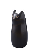 傘立て 傘たて 猫 ねこ ネコ かわいい おしゃれ デザイン 陶器 黒猫 ブラック 白猫 ホワイト ブラウン 茶色 素焼き 小物入れ 花瓶 鉢 収納 ラック 【納期B】【azm-cly-13】