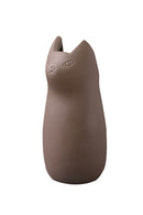 傘立て 傘たて 猫 ねこ ネコ かわいい おしゃれ デザイン 陶器 黒猫 ブラック 白猫 ホワイト ブラウン 茶色 素焼き 小物入れ 花瓶 鉢 収納 ラック 【納期B】【azm-cly-13】