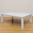 こたつ おしゃれ こたつテーブル 長方形 ヒーター 石英管 コタツテーブル シンプル 木目 北欧 ホワイト 白 大理石風 柄 中間スイッチ 温度調節 こたつ布団別売り 【納期B】【skb-dcf105】