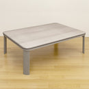 こたつ 薄型 コタツ 長方形 120×80cm 折れ脚 フラットヒーター 家具調 折脚 折りたたみ 折畳み ローテーブル センターテーブル リビング 【納期B】【dcj120】