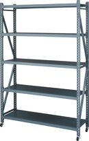 ラック 棚 収納 インダストリアル 無骨 本棚 スチールラック オープンラック シンプル ガレージ 車庫 倉庫 オフィス キャスター付き 黒 ブラック 白系 グレー系 【納期A】【azm-dis-684】