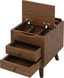 サイドラック 収納棚 コンパクト 小型 小さい ミニ ベッドサイド ソファ 引き出し マガジンラック 一人暮らし おしゃれ かわいい リビング 寝室 ベッドルーム 【納期A】【jpk-fap-0032】