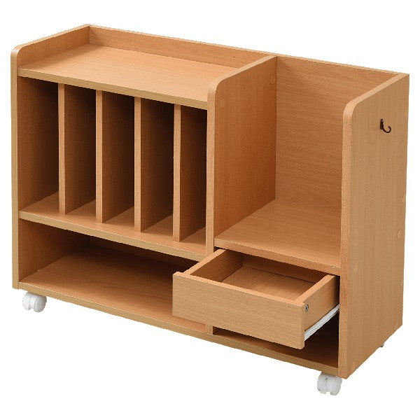 ランドセルラック ランドセル収納棚 キャスター付き ロータイプ おしゃれ 北欧 子供 子ども部屋 キッズ 引き出し オープンラック 本棚 リビング学習 長く使える 【納期A】【jpk-frm-0125】