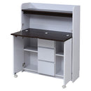 勉強机 シンプル 大学生 中学生 キャスター付き 折りたたみ 大人 デスク おしゃれ 収納 棚 机 北欧 白 ホワイト 書斎 パソコン 【納期A】【jpk-fwd-0278】