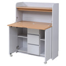 勉強机 シンプル 大学生 中学生 キャスター付き 折りたたみ 大人 デスク おしゃれ 収納 棚 机 北欧 白 ホワイト 書斎 パソコン 【納期A】【jpk-fwd-0278】