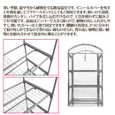 温室 ビニールハウス 家庭用 園芸用品 家庭菜園 植物 栽培 ガーデニング 小型 小さめ 4段 ビニールカバー フラワースタンド ラック 棚 ジッパー 簡単 軽い 軽量 【納期A】【gto-8035113】