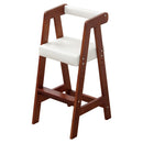 キッズチェア ダイニング 木製 ハイチェア 天然木 子供用 椅子 キッズ用 子ども用 コンパクト スリム 高さ調節 座高調整 安全設計 丈夫 足置き 軽い 軽量 即納 【納期E】【ht-cch】