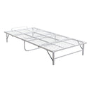 パイプベッド シングル 折りたたみ 折り畳み 白 ホワイト 黒 ブラック コンパクト 省スペース スリム おしゃれ スチール 簡易ベッド ひとり暮らし 1人暮らし 【納期E】【szo-ht-fpb】