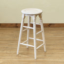 スツール ハイタイプ カウンターチェア 椅子 腰掛け アンティーク調 レトロ 北欧 おしゃれ 天然木製 ナチュラル インテリア 円形 丸型 マホガニー 高級 木目 【納期B】【skb-imm2】