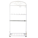 ハンガーラック 収納ラック ツールスタンド ハンガーバー 屋外 屋内 ガーデニング 庭 リビング おしゃれ 収納 スタンド ヨーロピアン 黒 ブラック 白 ホワイト 【納期B】【sms-its1400】