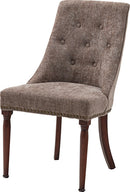 ダイニングチェア 椅子 おしゃれ 天然木 ラバーウッド ラッカー塗装 ボンデッドレザー コットン ポリエステル インテリア 重厚感 高級感 【納期A】【azm-iw-555】