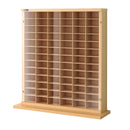 ミニカー 収納 棚 おしゃれ トミカ 収納棚 収納ケース 収納ボックス 箱ごと 大量 ディスプレイラック コレクションケース 壁寄せ アクリル 扉 見せる収納 日本製 【納期C】【jea-mcd-78】