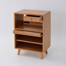 食器棚 チェスト 収納棚 フラップ扉 コンパクト 省スペース コンセント 2口 小さい ミニ 小型 オープンラック 引き出し 北欧 ナチュラル ひとり暮らし 1人暮らし 【納期A】【jpk-fap-0037】