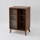 ラック スライド扉 スライドドア 収納棚 オープンラック コンパクト 省スペース 小さい ミニ 小型 かわいい おしゃれ 北欧 ナチュラル カントリー 1人暮らし 【納期A】【jpk-fap-0038】