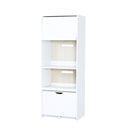 レンジ台 幅60 cm レンジラック 北欧 おしゃれ オープンラック 収納棚 スリム コンパクト 小型 スライド トレー トレイ フラップ扉 引き出し コンセント 食器棚 【納期A】【jpk-fkc-0008】