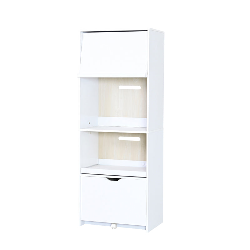 レンジ台 幅60 cm レンジラック 北欧 おしゃれ オープンラック 収納棚 スリム コンパクト 小型 スライド トレー トレイ フラップ扉 引き出し コンセント 食器棚 【納期A】【jpk-fkc-0008】