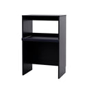 レンジ台 幅60 cm レンジラック 北欧 おしゃれ オープンラック 収納棚 ゴミ箱上収納 ごみ箱上 スリム コンパクト 小型 スライド トレー トレイ コンセント 白 黒 【納期A】【jpk-fkc-0009】