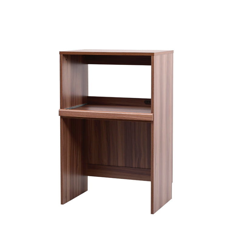 レンジ台 幅60 cm レンジラック 北欧 おしゃれ オープンラック 収納棚 ゴミ箱上収納 ごみ箱上 スリム コンパクト 小型 スライド トレー トレイ コンセント 白 黒 【納期A】【jpk-fkc-0009】