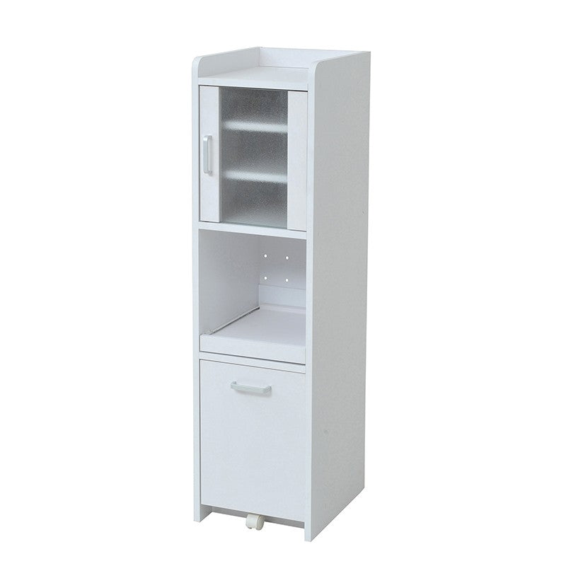 隙間収納 キッチン収納 隙間ラック 隙間家具 隙間ワゴン すき間収納ラック スリム食器棚 キッチン 引き出し ガラス扉 省スペース デッドスペース 有効活用 【納期A】【jpk-fkc-0645】