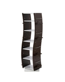 本棚 回転式 360度 ブックラック 回転本棚 収納ラック 棚 収納 モダン おしゃれ スタイリッシュ 北欧 可動棚 組み合わせ 変形 変型 ディスプレイ スリム 分割 【納期A】【jpk-fwd-0209】