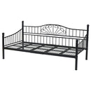 デイベッド ベッドフレーム 北欧 姫系 ヨーロピアン かわいい カフェ風 アイアン ソファーベッド ガーリー フェミニン 床下収納 高さ変更 白 ホワイト ピンク 【納期A】【jpk-lng-0002】