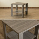 サイドテーブル おしゃれ 北欧 木製 ソファサイド ベッドサイド 収納 棚 ミニテーブル サブテーブル おしゃれ シンプル 玄関 リビング ナチュラル 物置き 【納期B】【skb-ldn01】