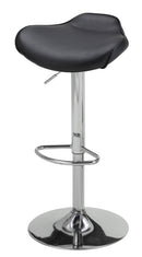 カウンターチェア 昇降 白 ホワイト レッド 赤 黒 ブラック モダン スタイリッシュ シンプル おしゃれ クール 足置き 背もたれ 椅子 チェアー スツール 固定脚 【納期B】【lic-akg-033】