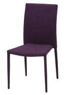 ダイニングチェア 4脚セット 同色 椅子 スタッキングチェアー 重ねられる 収納 コンパクト グリーン 緑 グレー パープル 紫 ブラック 黒 (チェア以外別売) 【納期B】【lic-akg-039】