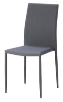 ダイニングチェア 4脚セット 同色 椅子 スタッキングチェアー 重ねられる 収納 省スペース グリーン 緑 グレー パープル 紫 ダークグレー (チェア以外別売) 【納期B】【lic-akg-040】