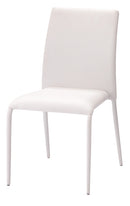 ダイニングチェア 4脚セット 同色 椅子 スタッキングチェアー 重ねられる 収納 ダークブラウン 茶色 ホワイト 白 ベージュ ブラック 黒 (チェア以外別売) 【納期B】【lic-akg-041】