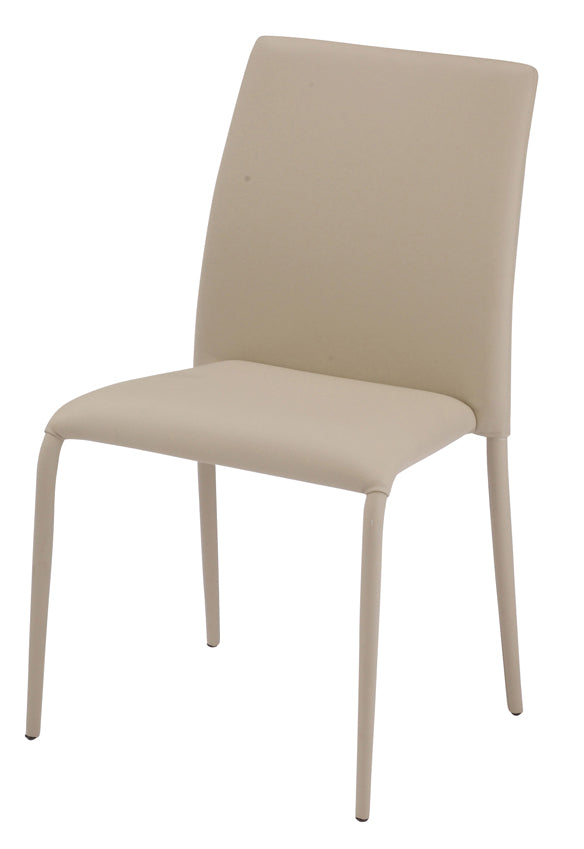 ダイニングチェア 4脚セット 同色 椅子 スタッキングチェアー 重ねられる 収納 ダークブラウン 茶色 ホワイト 白 ベージュ ブラック 黒 (チェア以外別売) 【納期B】【lic-akg-041】