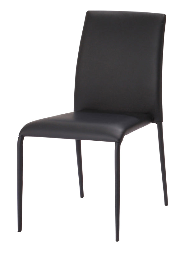 ダイニングチェア 4脚セット 同色 椅子 スタッキングチェアー 重ねられる 収納 ダークブラウン 茶色 ホワイト 白 ベージュ ブラック 黒 (チェア以外別売) 【納期B】【lic-akg-041】