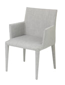 ダイニングチェア 椅子 肘付き ひじ掛けあり イス チェアー シンプル 北欧 おしゃれ モダン ファブリック 布地 完成品 合わせやすい ナチュラル モダン 【納期B】【lic-akg-046】