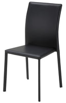 ダイニングチェア 4脚セット 同色 椅子 ダークブラウン 茶色 ホワイト 白 グリーン 緑 オレンジ グレー ベージュ ブラック 黒 シンプル スタッキング 重ねられる 【納期B】【lic-akg-047】