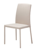 スタッキングチェア 4脚セット 同色 椅子 ダイニングチェア ベージュ グリーン 緑 グレー 重ねられる コンパクト シンプル おしゃれ 肘なし モダン 【納期B】【lic-akg-053】