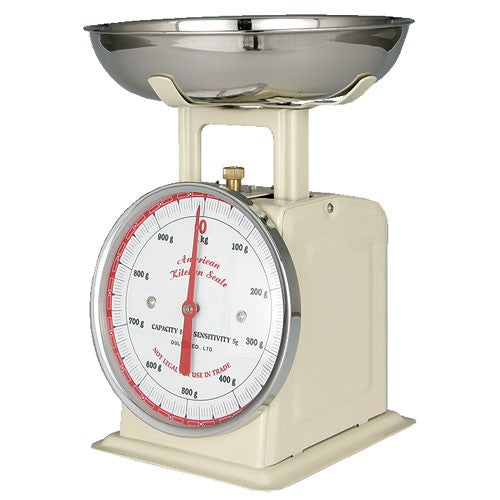 キッチンスケール 1kg はかり 秤 アナログ おしゃれ レトロ アンティーク インテリア 【納期C】【lic-dlt-100-061】