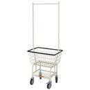 ランドリーラック カゴ ハンガーラック おしゃれ キャスター付き 収納ラック ランドリーカート ランドリーバスケット ランドリーチェスト ワゴン かご 【納期C】【lic-dlt-h20-0139】